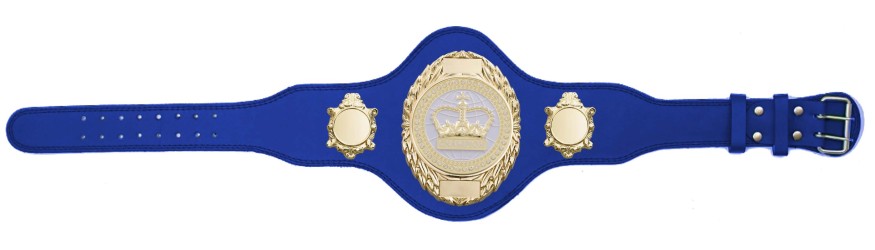 CHAMPIONSHIP BELT - PLT286/G/WHTGEM - AVAILABLE IN 4 COLOURS